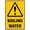 Warning Sign 1, variant on Border Collie Dinner Safe Sign 8"x12" - Outdoor Use for Home Business Driveway Alert, Pet Mark