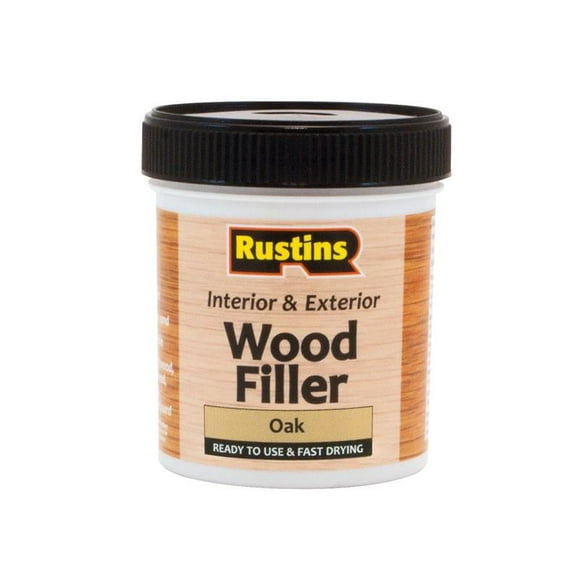 Rustins - Acrylic Wood Filler Oak 250ml