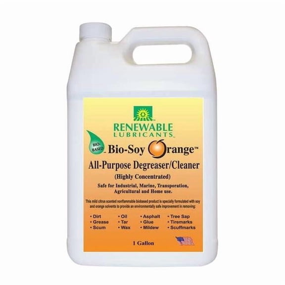 Renewable Lubricants Cleaner/Degreaser,Unscented,1 gal,Jug 86643