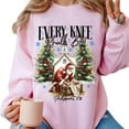 thumbnail image 4 of Every Knee Shall Bow Sweatshirt – Nativity Scene Christmas Crewneck, Christian Holiday Pullover, Faith Based Jesus Sweater, Religious Gift for Men and Women, 4 of 7