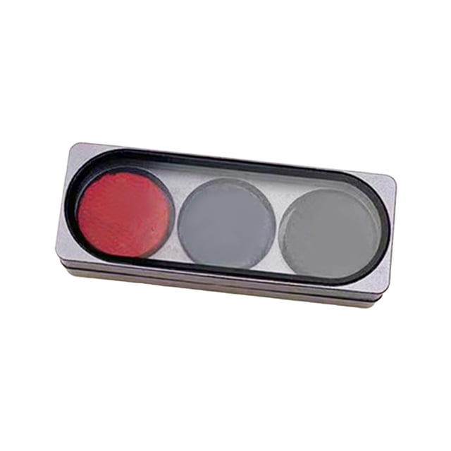 koolsoo Embouts de Queue de Billard Portables avec Étui de Rangement Embouts de Queue de Snooker Bâton de Queue de Billard 3 Pcs Gris