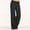 Black, variant on Womens Pants Women Casual High Waist Elasticity Wide Leg Palazzo Pants Jeans Trousers
