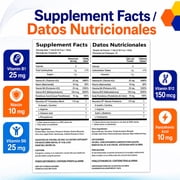 Neurobion Plus Liquid Dietary Supplement B Complex 10 Vials