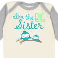 thumbnail image 4 of Inktastic i'm the big sister Girls Long Sleeve Baby Bodysuit, 4 of 5