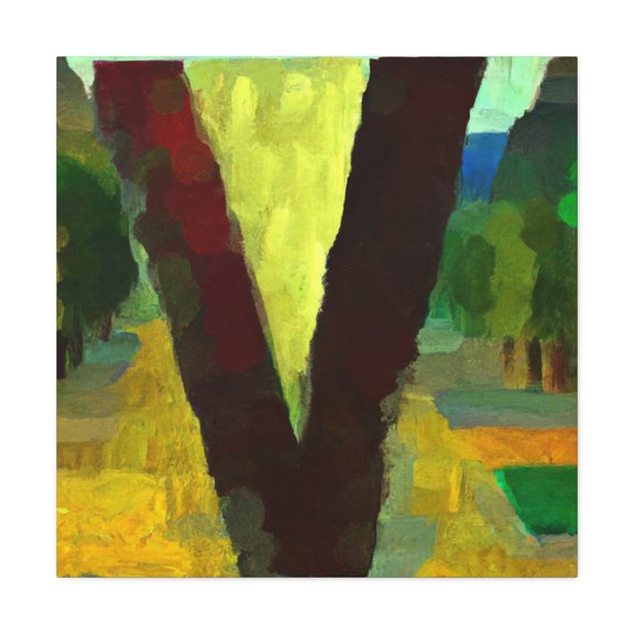 Cliffs and Storm Clouds - Canvas