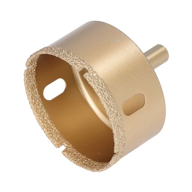 Sierra Perforadora Para Azulejos Abridor De Agujeros Para Azulejos Sierra Perforadora De Agujeros Huecos Diamond Hole Saw Broca Para Perforar Azulejos De Acero Al Carbono Para Crtynell 68 mm