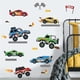 thumbnail image 1 of Racing Car Wall Decals Boys Room Wall Stickers Baby Nursery Bedroom Playroom Wall. Home decor., 1 of 5