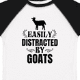 thumbnail image 4 of Inktastic Easily Distracted by Goats Boys or Girls Toddler T-Shirt, 4 of 5