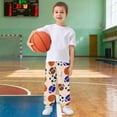 thumbnail image 6 of joogoo Basketballs Baseball Football Boys' Sweatpants Jogger Pants 7-8Y, 6 of 8