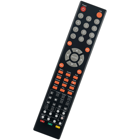 Replace Remote Control for Sceptre TV E328WD-SS E328LD-SR X408BV-FHD E165WV-SS