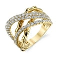 thumbnail image 3 of Gin & Grace 14KT YG Natural 2/3 ct. diamond Ring, 3 of 4