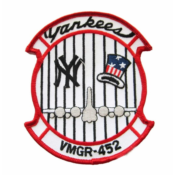 VMGR-452 Yankees Patch – Sew On, 4.5