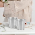 thumbnail image 4 of Miangastore 5 Pcs Seau en Étain Robuste avec Poignée pour Rangement Multifonctionnel de Bonbons de Fête de Fleurs, 4 of 8