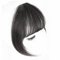 thumbnail image 2 of SUCS High temperature wire Extension Natural Black Wig Female Air Bangs Hair Piece, 2 of 5