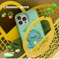 thumbnail image 4 of BINUFF Cartoon Dinosaur iPhone Case -3D Weird Silicone, Dual Combination Campus Style, Suitable for iPhone 11/12/13/14/15 Pro Max, 4 of 6