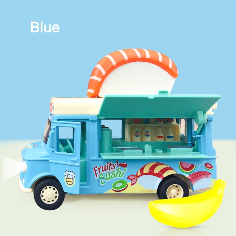 alextreme 136 Fast Food Auto Toy Alloy Dining Pull Back Car Food Truck