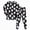 R134-Black, variant on NOLDARES Kid Toddler Girls Halloween Pajamas Pjs Cotton Sleepwear 2 Piece Pant Set Kids Halloween Clothes(R134-Gold)
