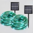 thumbnail image 1 of Luces solares en forma de cuerda QITONG Candy Cane de 2 x 10 m, 8 modos, 1 of 7