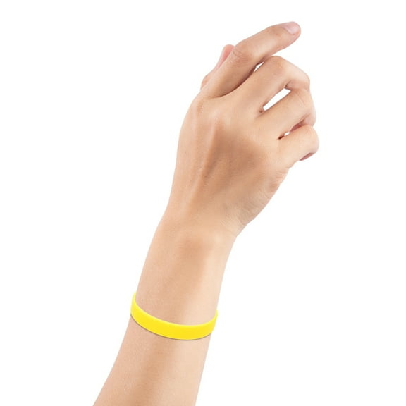 WHAMVOX  10 Pcs Cloth Wristband Athletic Silicone Bracelet Boys' Wristbands Reusable