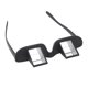thumbnail image 2 of Gafas de Prisma de la Cama, Gafas Perezosas de Vidrio ÓCTICO DE ABS NEGRO COMPACTO DE ALTA DEFINIÓN PARA VER Televisión, 2 of 7