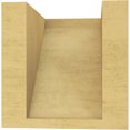 thumbnail image 4 of 5"W x 5"D x 5"H Wide Concord Rough Cedar Woodgrain TimberThane Corbel, Primed Tan, 4 of 6