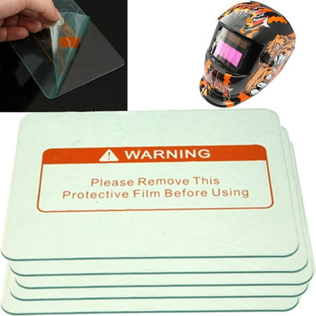 5PACKS Welding Cover weldinghelmet Lens Protect Plate 4.5'' x 3.5'' For Welding