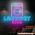 thumbnail image 3 of Handmadetneonsign Laundry Room Neon Sign, Laundry Room Led Light, Laundromat Wall Decor, Laundry Decor 69833, 3 of 5