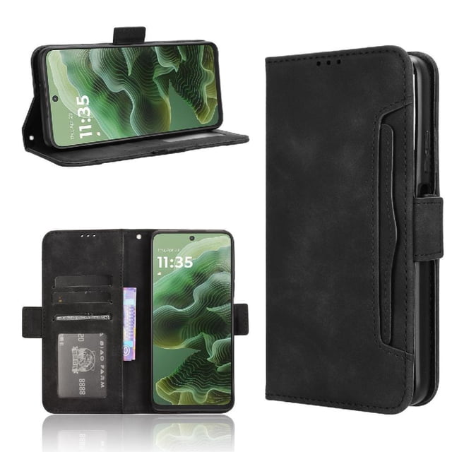 Funda Tipo Billetera GANGXUN para Motorola MOTO G35 5G – Tapa Flip con Tarjetero