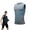 Grey, variant on Compression Shirt Men, Shaping Sleeveless Vest, Men Sport Running Moisture Wicking Dry Fit Breathable Sleeveless Gym Shirt