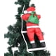 thumbnail image 4 of Escalada en escalera de cuerda Juguete de Papá Noel Árbol de Navidad Decoración de adornos colgantes para interiores y exteriores Decoración de pared de puerta de fiesta de Navidad 25 cm 1 pieza rojo - oso de fresa Electrónica, 4 of 5
