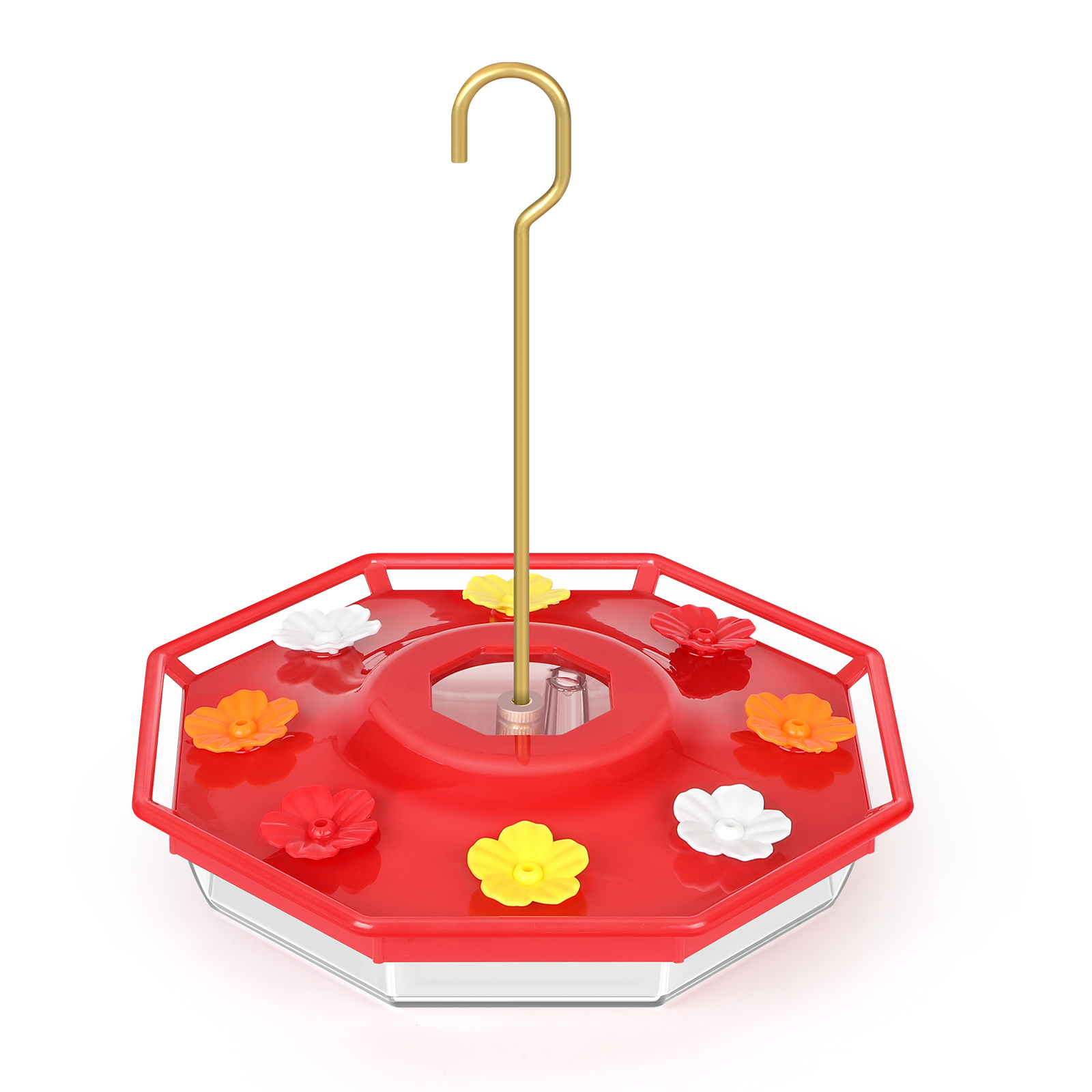 Hummingbird Feeder 14 oz Plastic Flower Hummingbird Feeders for