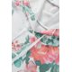 thumbnail image 4 of ABPHQTO Sudadera Con Capucha De Mujer De Manga Larga En Contraste De Encaje Con Estampado Floral Albaricoque, 4 of 5