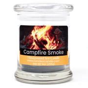 Campfire Smoke, 9oz Soy Candle Jar