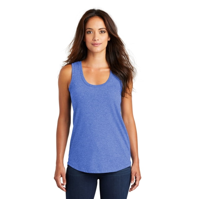 District &174; Tri Parfait pour les Femmes &174; Réservoir de Racerback.