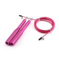 thumbnail image 1 of Jump Ropes For Fitness Jump Rope 10 Ft Jump Rope Men, Women Adjustable Adult Skipping Rope Without Tangling Rose Red, 1 of 3