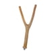 thumbnail image 4 of Soporte de madera para perchas de pájaros, soporte para pájaros trepadores, soporte para pájaros que juegan, perchas para masticar de pie Ahorquillado, 4 of 9