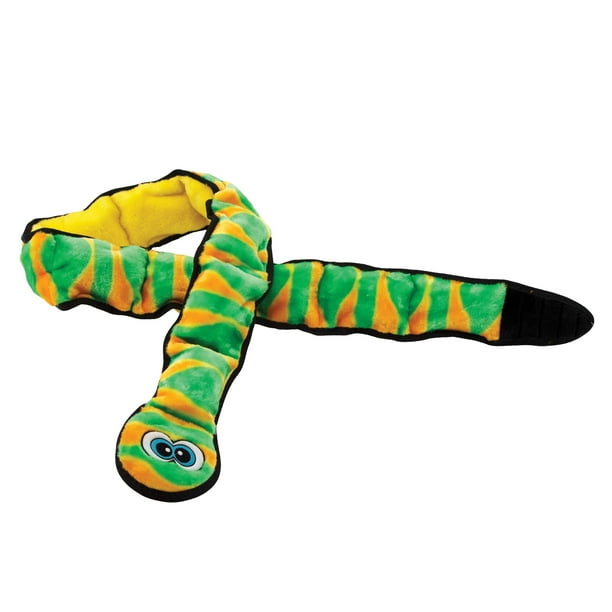 Juguete de peluche para perros Outward Hound Invincibles Green Snake XXL