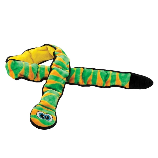 Juguete de peluche para perros Outward Hound Invincibles Green Snake XXL