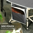 thumbnail image 5 of Outsunny Folding Camping Cot, Outdoor Portable Camping Sleeping Bed, Gray, 5 of 9