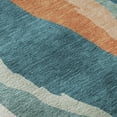 thumbnail image 2 of Dalyn Rugs Premium Machine Washable Mayfield AMF1047 Teal 8' x 10' Rug, 2 of 7