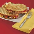 thumbnail image 5 of Hamilton Beach Presse à Panini Antiadhésive en Acier Inoxydable, Appareil à Sandwichs Gourmet, 5 of 5