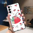 thumbnail image 1 of Sanrio-funda de silicona para móvil, carcasa de Hello Kitty para Samsung Galaxy S21 Plus S23 Ultra 5G S22 S20 FE S10 S10e S8 S9 S7 S20FE, 1 of 4