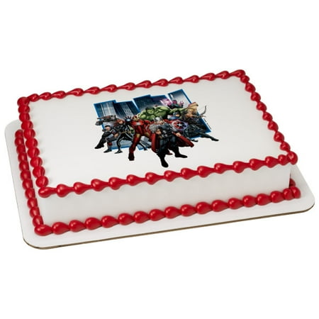 Marvel S Avengers Earth S Mightiest Hero 2 Round Cupcake Sheet