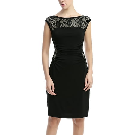 phistic - PHISTIC Women's Lace Sheath Dress - Walmart.com