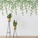 thumbnail image 1 of pstuiky Adhesivos de pared con plantas y flores de estilo japonés. Decoración de pared para habitaciones. Adhesivos de pared autoadhesivos., 1 of 6