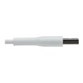 thumbnail image 4 of Eaton Tripp Lite Series Safe-IT USB-A to Lightning Sync/Charge Antibacterial Cable (M/M), MFi Certified, White, 2 m (6.6 ft.) - Lightning cable - USB male to Lightning male - 6.6 ft - white, 4 of 5