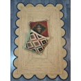 thumbnail image 4 of Hand Woven Farmhouse Jute Area Scalloped Rug Natural Scallop Pattern Jute Bohemian Base Navy Trim Rug (Navy, 10'x14'), 4 of 7