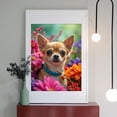 thumbnail image 2 of Diamond Art Kits for Adults - 5d Chihuahua In Vibrant Flower Garden Diamond Painting for Adults, Diamond Art for Adults Beginners, Diamond Painting Kits for Adults for Home Wall Decor, 2 of 7