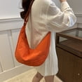 thumbnail image 1 of Bolso de nailon con correa ajustable para mujer con cremallera Hobo Bag Sling Bag, 1 of 9