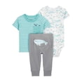thumbnail image 1 of Conjunto Carter's Child of Mine Talla 24M Con Estampado de Ballena y Rayas para Niño Multicolor, 1 of 4